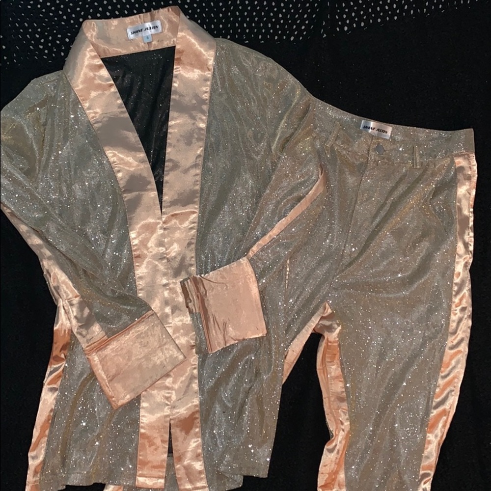 Shane Justin Gold Shimmer Set
